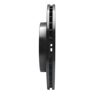 Mercedes-Benz ML320 Brake Rotor (1) - Front Left - R1 Concepts - Drilled & Slotted - Black - `98-`05